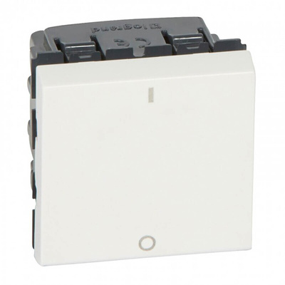 Legrand White Rocker Light Switch, Mosaic