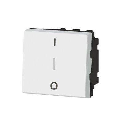Legrand White Rocker Light Switch, Mosaic