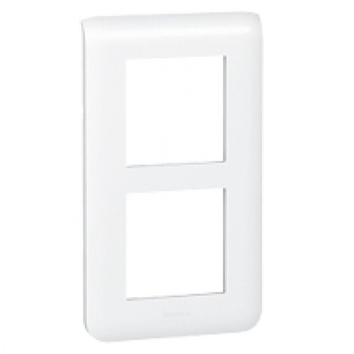 Legrand White 2 Gang Light Switch Cover