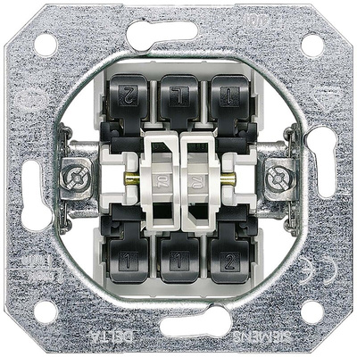 Siemens Rocker Light Switch, 2 Way, 1 Gang, Delta