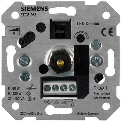 Siemens Dimmer Switch, 230V, 6-120W