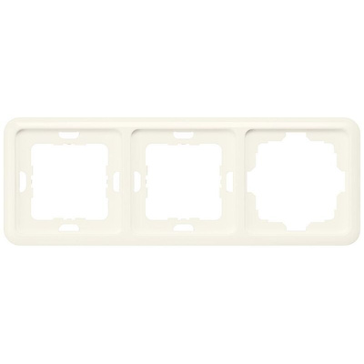 Siemens Silver 3 Gang Frame