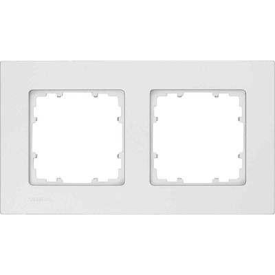 Siemens Grey 2 Gang Frame