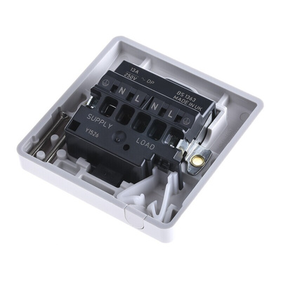 MK Electric 13A, 1 Gang Switched Fused Spur