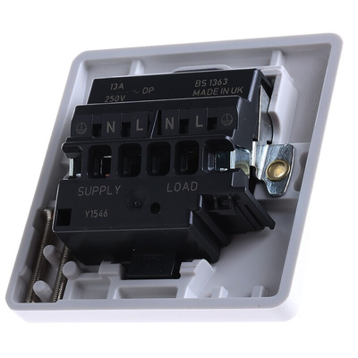 MK Electric 13A, 1 Gang Switched Fused Spur