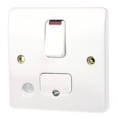 MK Electric 13A, 1 Gang Switched Fused Spur