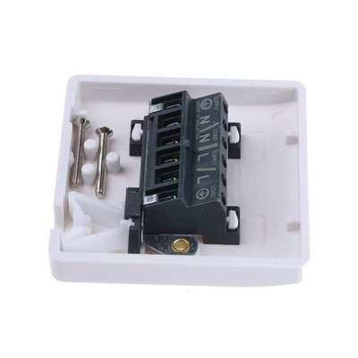 MK Electric White 1 Gang Light Switch Cover