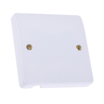 MK Electric White 1 Gang Light Switch Cover