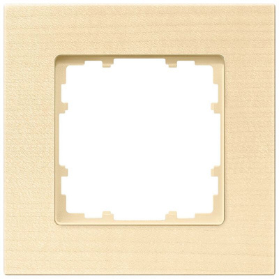 Siemens White 1 Gang Frame