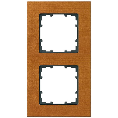 Siemens Brown 2 Gang Frame