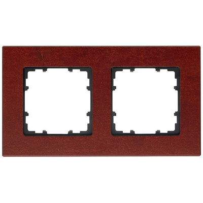 Siemens Brown 2 Gang Frame