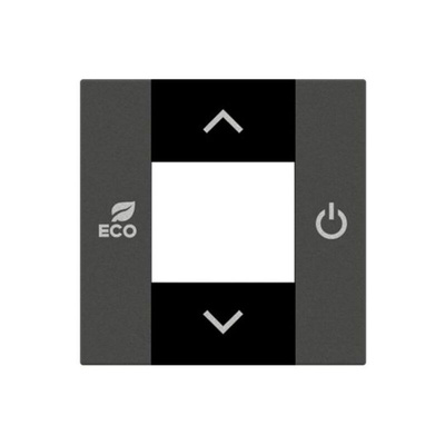 ABB Grey 1 Gang Cover Plate