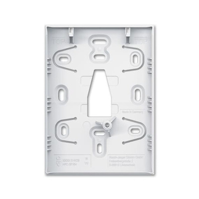 ABB White 6 Gang Frame