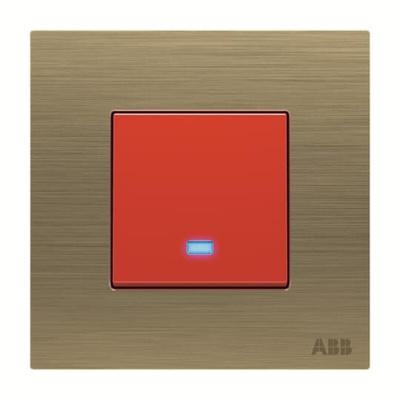 ABB Gold, 1 Way, 1 Gang, AM1