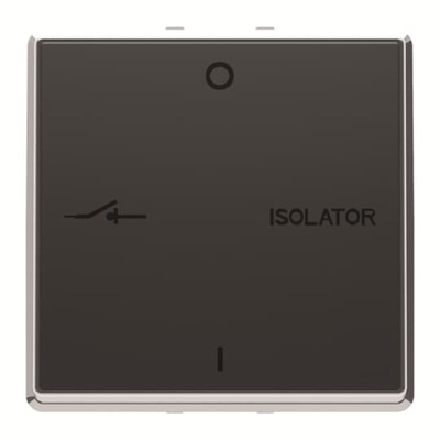 ABB Black Millenium Fan Isolator Switch, 250V