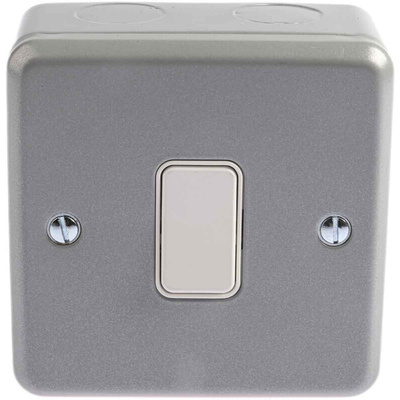MK Electric Metal Clad Switch, 2 Way, 1 Gang, K53