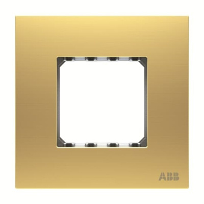 ABB Gold 1 Gang Frame