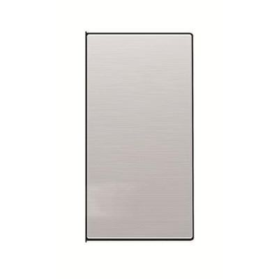 ABB Silver Rocker Light Switch, 1 Gang, 2CLA