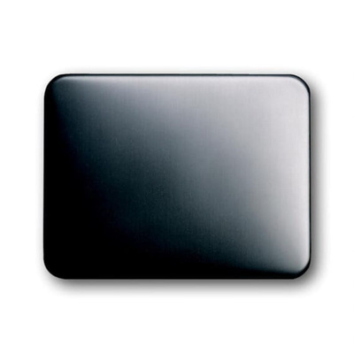 ABB Grey 1 Gang Light Switch Cover