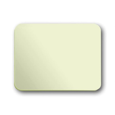 ABB White 1 Gang Light Switch Cover