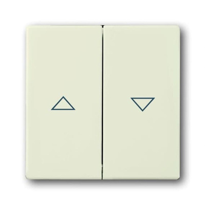 ABB White Blind Control Switch, 2CKA001751A Series