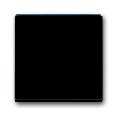 ABB Black 1 Gang Light Switch Cover