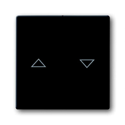 ABB Black Blind Control Switch, 2CKA001751A Series