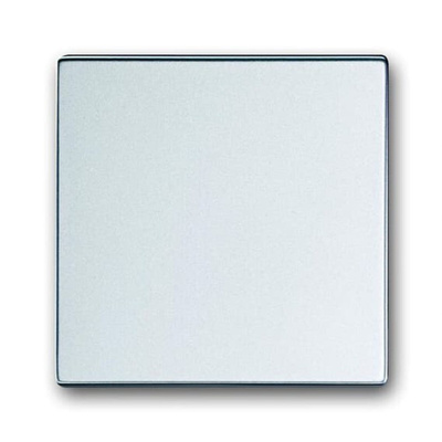 ABB Silver 1 Gang Light Switch Cover