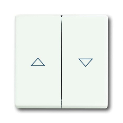 ABB White Blind Control Switch, 2CKA001751A Series