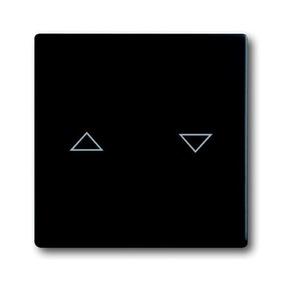 ABB Black Blind Control Switch, 2CKA001751A Series