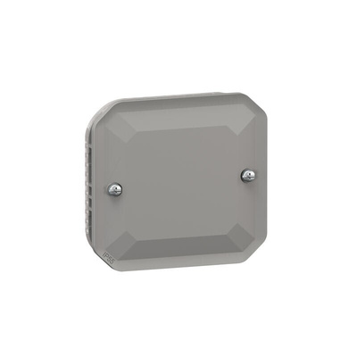 Legrand Grey Push Button Light Switch, 1 Way