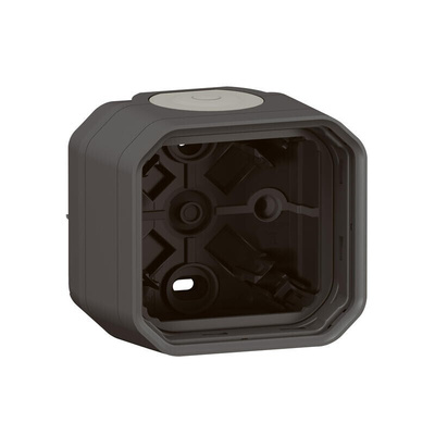 Legrand Black, Grey Light Switch Cover