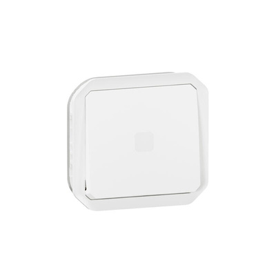 Legrand Black Push Button Light Switch, 1 Way