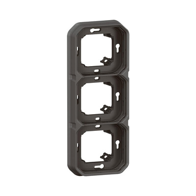 Legrand Black, Grey Light Switch Cover
