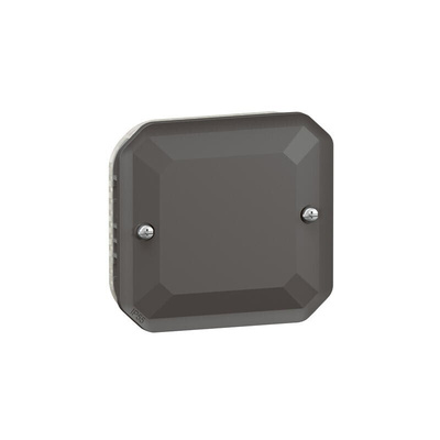 Legrand Grey Push Button Light Switch, 1 Way