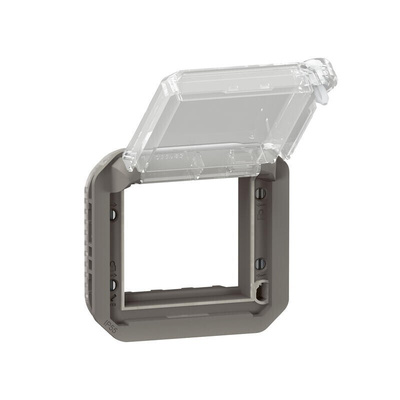 Legrand Black, Grey Light Switch Cover
