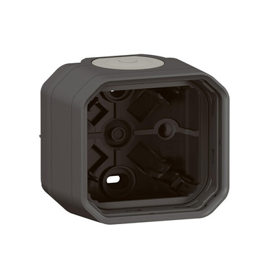 Legrand Black, Grey Light Switch Cover
