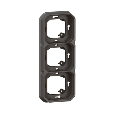 Legrand Black, Grey Light Switch Cover