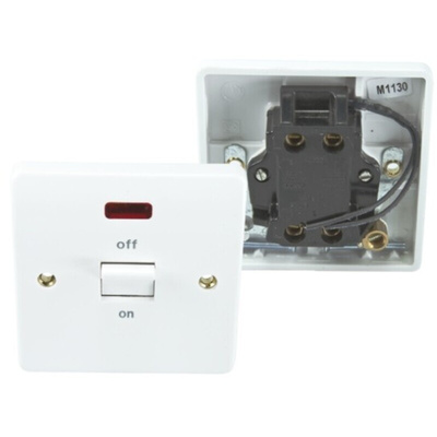 MK Electric 32A, 1 Gang Fused Spur