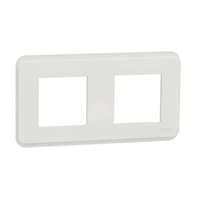 Schneider Electric White 2 Gang Cover