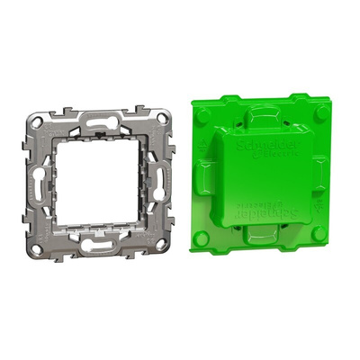 Schneider Electric Green 1 Gang Frame