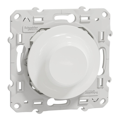 Schneider Electric White Push Button Light Switch, 10 Way, S520
