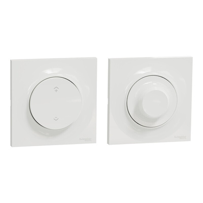 Schneider Electric 2 Way 2 Gang Push Button Light Controller 16A, 230V ac, 0.4W