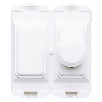 MK Electric 2 Way 1 Gang Dimmer Switch, 230V, 400W