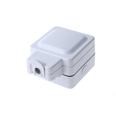MK Electric 13A, 1 Gang Switched Fused Spur IP66