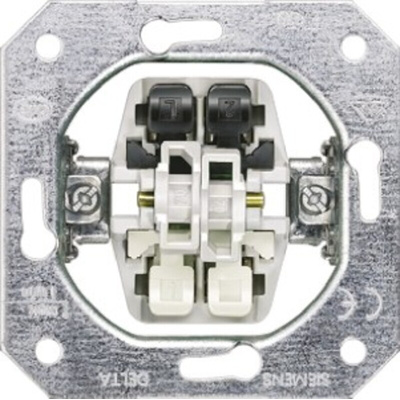 Siemens Rocker Light Switch, 1 Way, Delta
