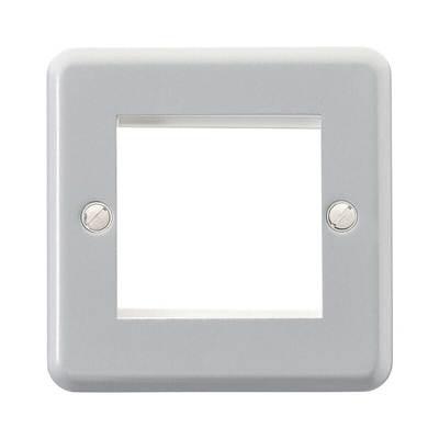 MK Electric Grey 1 Gang Light Switch Cover