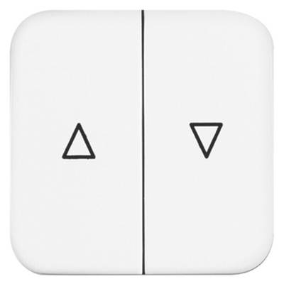 Busch Jaeger - ABB White Light Switch Cover