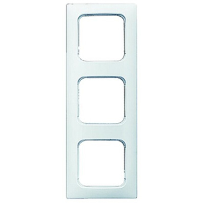 Busch Jaeger - ABB White 3 Gang Frame
