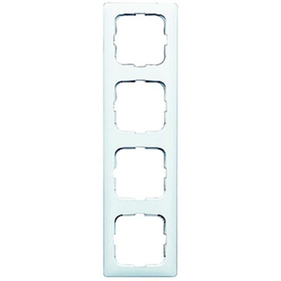 Busch Jaeger - ABB White 4 Gang Frame